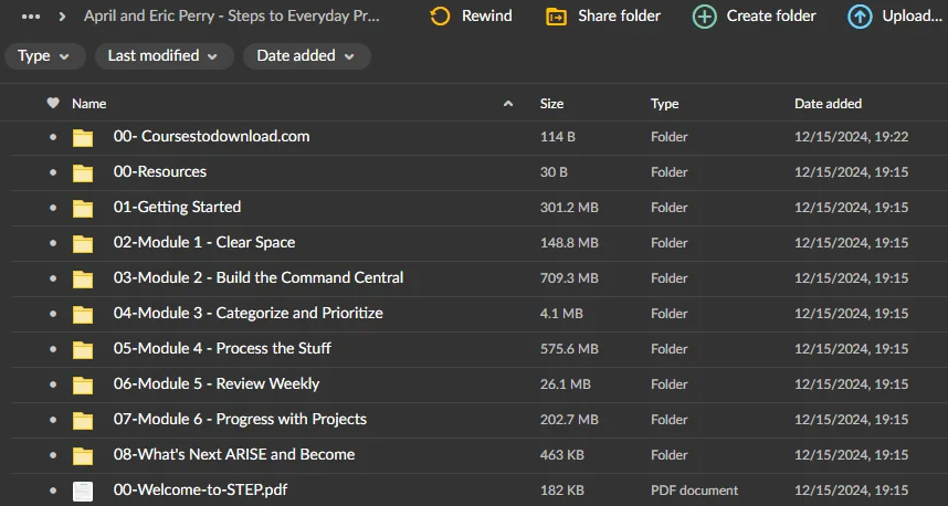 April and Eric Perry – Steps to Everyday Productivity Download