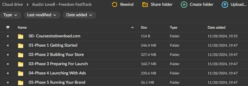 Austin Lovell – Freedom FastTrack Download
