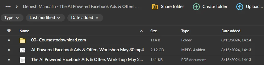 Depesh Mandalia – The AI Powered Facebook Ads & Offers Workshop May 2024 Download