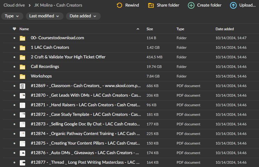 JK Molina – Cash Creators Download
