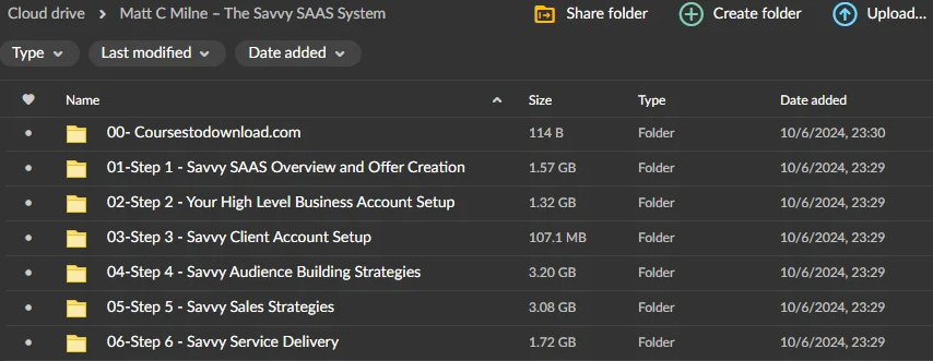 Matt C Milne – The Savvy SAAS System Download