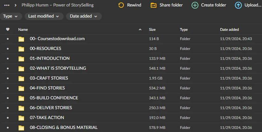 Philipp Humm – Power of StorySelling Download