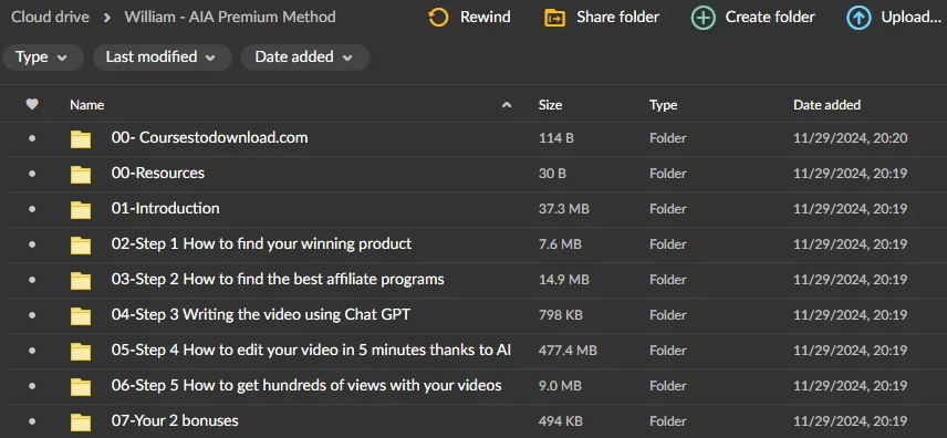 William – AIA Premium Method Download