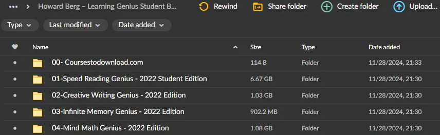 Howard Berg – Learning Genius Student Bundle Download