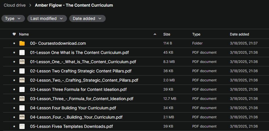 Amber Figlow - The Content Curriculum
