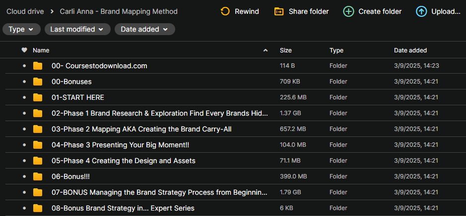 Carli Anna - Brand Mapping Method