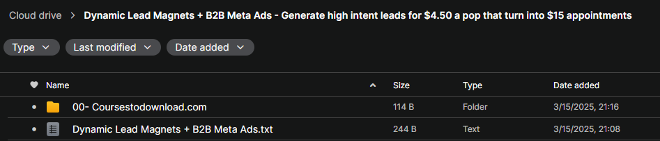 Dynamic Lead Magnets + B2B Meta Ads - Generate high intent leads for $4.50 a pop that turn into $15 appointments