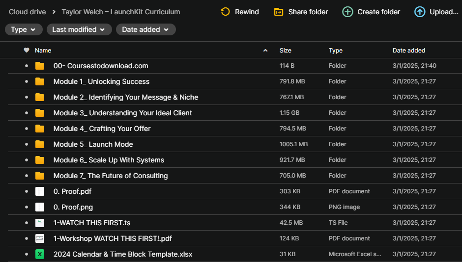 Taylor Welch – LaunchKit Curriculum Download