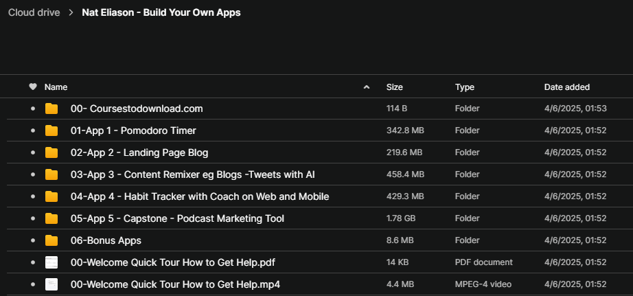 Nat Eliason - Build Your Own Apps
