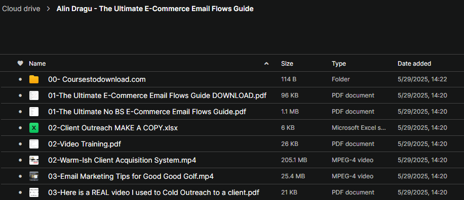 Alin Dragu - The Ultimate E-Commerce Email Flows Guide