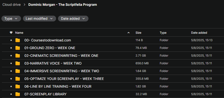 Dominic Morgan - The Scriptfella Program