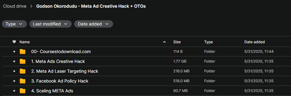 Godson Okorodudu - Meta Ad Creative Hack + OTOs