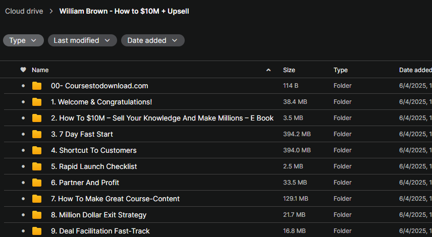 William Brown – How to $10M + Upsell