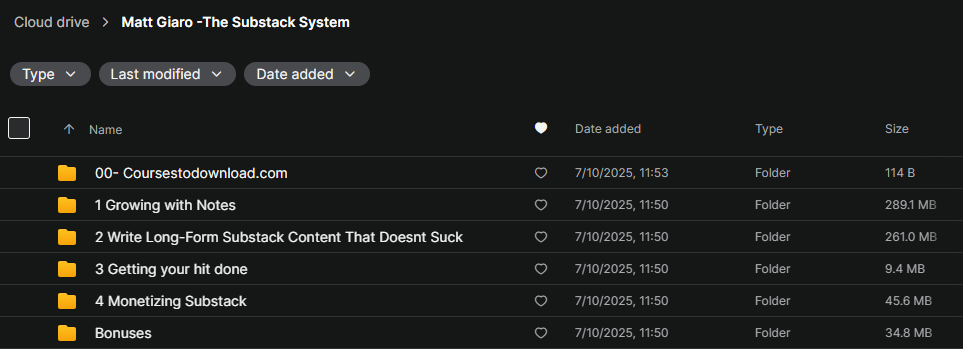 Matt Giaro -The Substack System