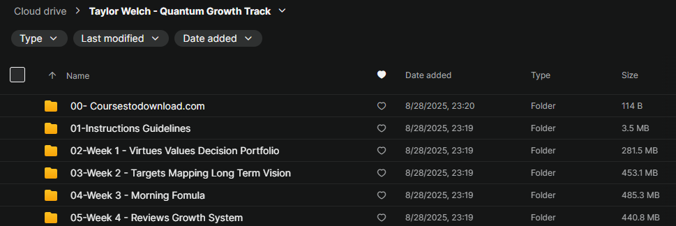 Taylor Welch - Quantum Growth Track