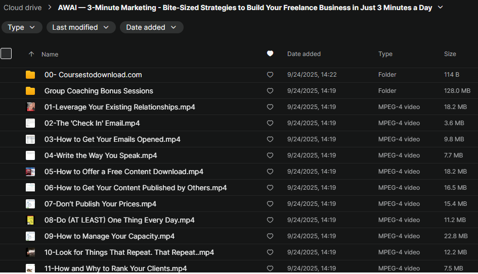 AWAI — 3-Minute Marketing - Bite-Sized Strategies to Build Your Freelance Business in Just 3 Minutes a Day